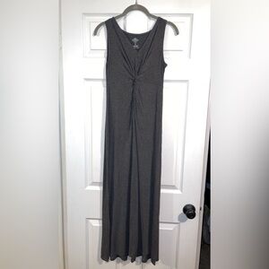 St John’s Bay grey super comfy dress petite size small